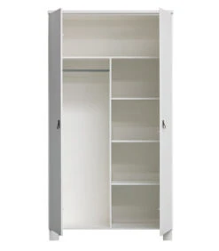 WOOOD Ties Kast - Grenen - Wit - 202x111x55 -Meubels Voor Thuis d0f44545a9e046de9c3b3064b90a06f1