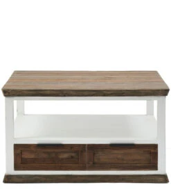 Salontafel Hout - Metropolitan Table - 80x80 Cm - Wit