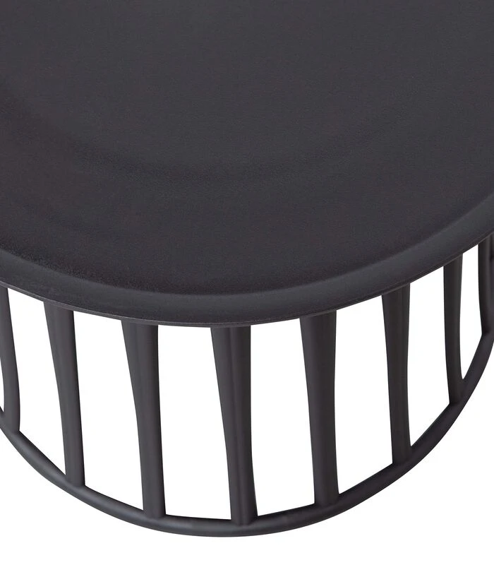 WOOOD Boy Bijzettafel - Kunststof - Zwart - 45x50x50 3 WOOOD Boy Bijzettafel - Kunststof - Zwart - 45x50x50 - Afbeelding 3