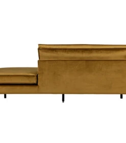 BePureHome Rodeo Daybed Links - Velvet - Honing Geel - 85x203x86 -Meubels Voor Thuis d8329ad95bcd48f89694c5c6f69d040d