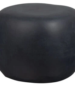 VTwonen Bijzettafel Buiten Pebble - Betonlook - Antraciet - 31x65x49