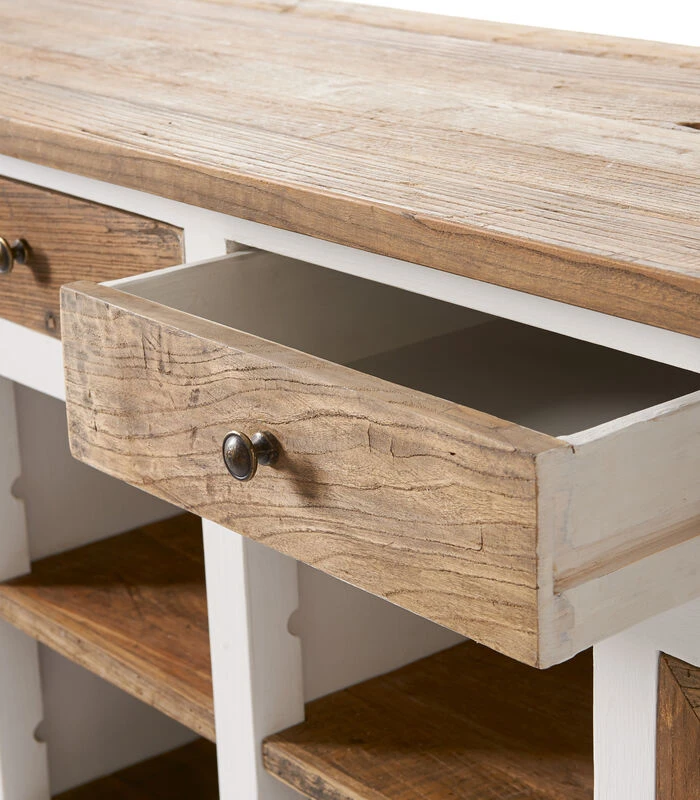 Dressoir Kasten - Driftwood Dresser - Wit 2 Dressoir Kasten - Driftwood Dresser - Wit - Afbeelding 2