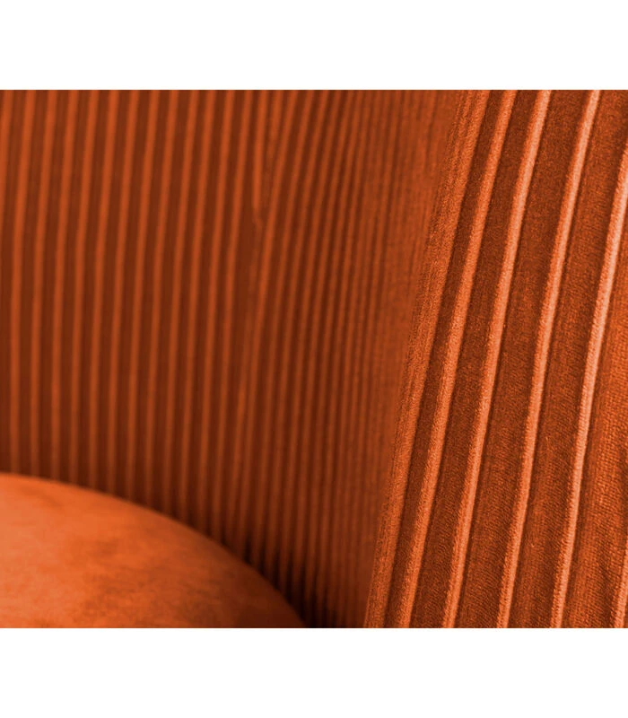 Leitmotiv Bank Majestic - Oranje - 142x72x77,5cm 3 Leitmotiv Bank Majestic - Oranje - 142x72x77,5cm - Afbeelding 3