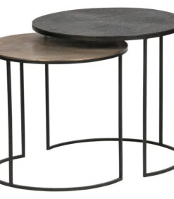 Exclusive Fara Bijzettafels - Metaal - Antique Brass - Set Van 2 6 Exclusive Fara Bijzettafels - Metaal - Antique Brass - Set Van 2 -Meubels Voor Thuis e688c0c9c0bf4ca9b69915501f8e4898