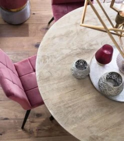 Eettafel Magnifera - Hout/Zwart - Ø120cm 7 Eettafel Magnifera - Hout/Zwart - Ø120cm -Meubels Voor Thuis e68f15d91cf84d6c8b0fba7d8ccaaf27