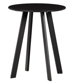 WOOOD Bijzettafel Buiten Fer - Metaal - Zwart - 49x40x40