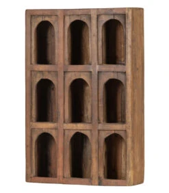 Grien Wandkast - Hout - Naturel - 75x50x13