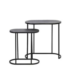 Bijzettafel Bocov - Zwart - 53x26x53cm -Meubels Voor Thuis edcea2c01d76401f8cefb9cc838d00c0