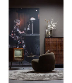 BePureHome Woolly Draaifauteuil - Schapenvacht - Groen - 71x84x88 -Meubels Voor Thuis eecc14334a484443858a18e55d038d7f