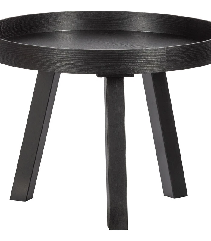 WOOOD Beira Bijzettafel - Hout - Zwart - 45x60x60 3 WOOOD Beira Bijzettafel - Hout - Zwart - 45x60x60 - Afbeelding 3