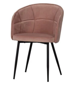 Basiclabel Dusk Eetkamerstoel - Velvet - Caramel - 82x57x53 -Meubels Voor Thuis f2cc5dc98f8c45e1b7a2528dc3414e3a