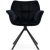 Eetkamerstoel Met Armleuning - Carnaby Dining Armchair - Donkerblauw
