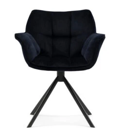 Eetkamerstoel Met Armleuning - Carnaby Dining Armchair - Donkerblauw