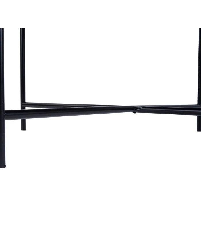 Leitmotiv Salontafel Smooth - Vierkant Mat Zwart - 60x60x40cm 3 Leitmotiv Salontafel Smooth - Vierkant Mat Zwart - 60x60x40cm - Afbeelding 3