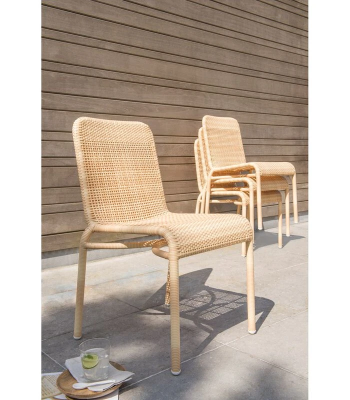 TOBAGO Tuinstoel Imitatie Rotan 3 TOBAGO Tuinstoel Imitatie Rotan - Afbeelding 3