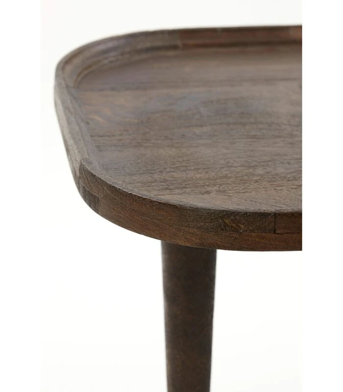 Bijzettafel Mazabe - Hout - 55x40x40cm 5 Bijzettafel Mazabe - Hout - 55x40x40cm - Afbeelding 5